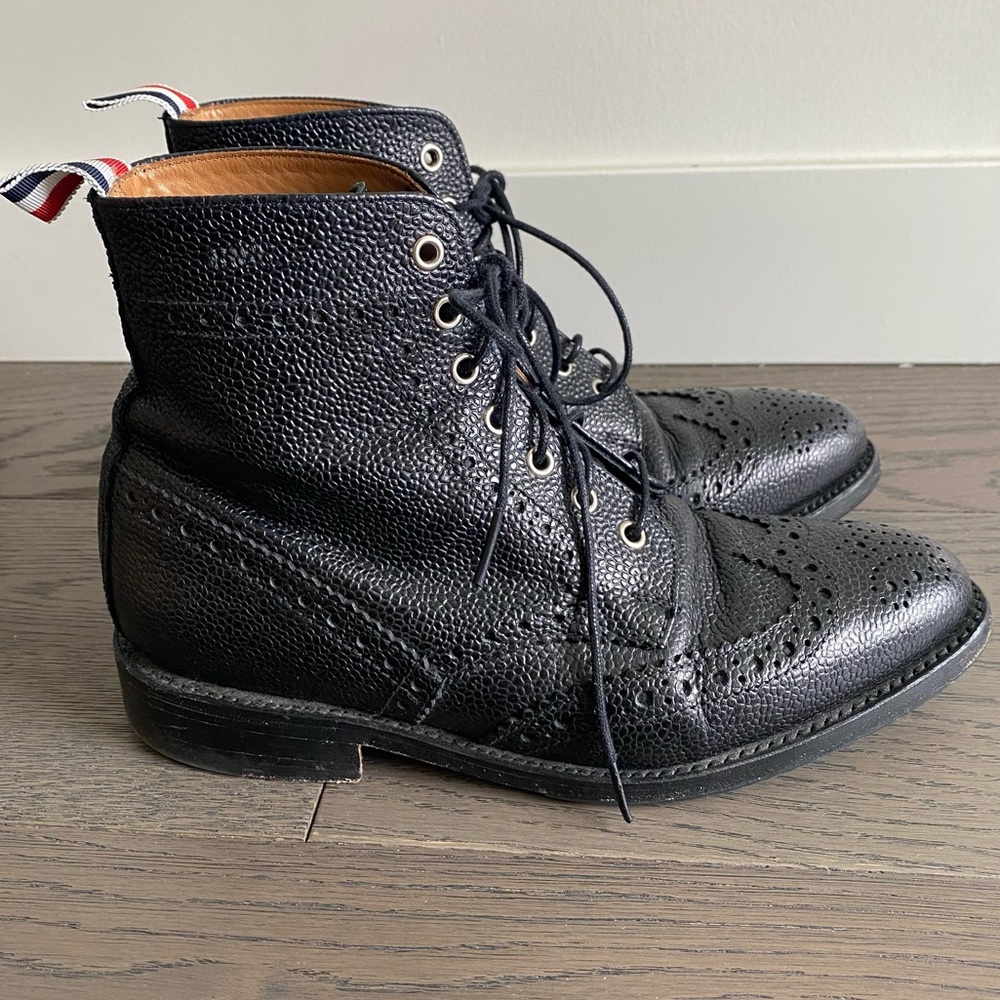 Thom Browne Wingtip Boots 39